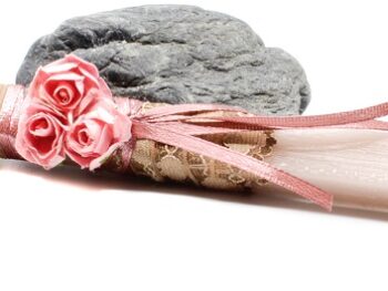 roz triantafylla dantela kafe