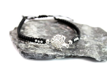 χειροποίητο βραχιόλι ατσάλι δέντρο ζωής