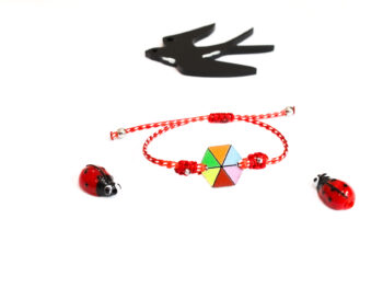 χειροποίητο βραχιόλι Μάρτης χαρταετός