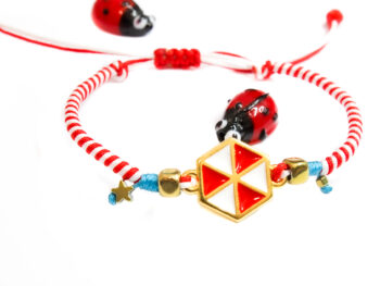 χειροποίητο βραχιόλι Μάρτης χαρταετός